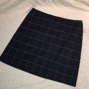 Banana Republic plaid mini.